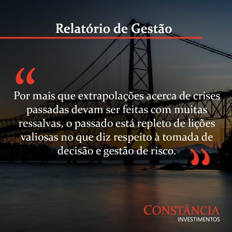 Relatório de Gestão – Maio de 2020