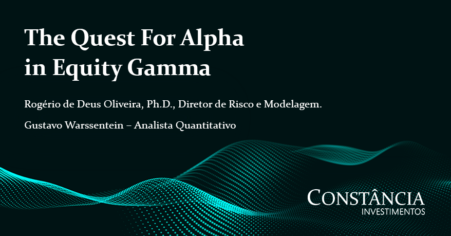 The Quest For Alpha in Equity Gamma