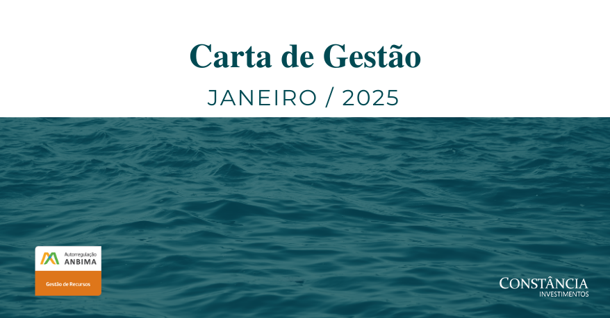 Carta de Gestão – Janeiro de 2025